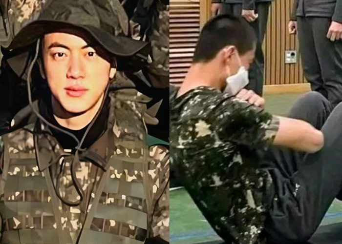 jin bts selesaikan lima bulan pelatihan dasar militer di kamp 1