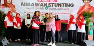 program melawan stunting sudah menjadi perintah ketua umum pdi perjuangan megawati soekarnoputri kepada para kadernya.