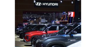 hyundai products line up di pameran iims 2023