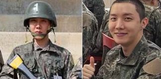 j hope berseragam militer