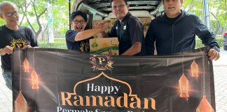 permata sanny peduli dan ypji salurkan bingkisan lebaran untuk 100 sahabat jurnalis