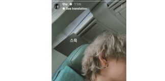 rambut baru v bts
