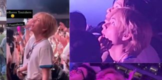 v nonton konser bareng woonga