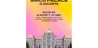 e flyer acara sm entertainment di gbk