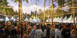di keramaian senggigi jazz festival