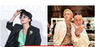 g dragon bigbang & v bts