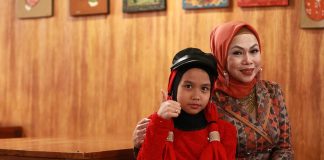 Kolaborasi Tia Veres dengan ponakan kesayangan Aisyah Sabrina