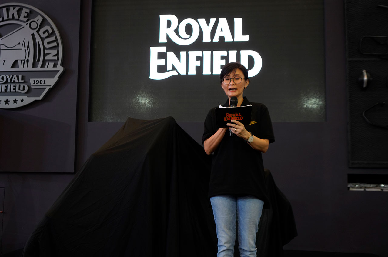 Press conference pelucuran royal enfield all new bullet 350