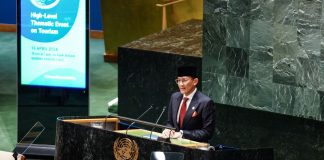 menparekraf sandiaga salahuddin uno menghadiri undangan pbb untuk berbicara pada high level meeting un general assembly sustainability week di new york amerika serikat