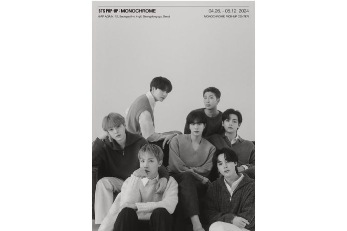 poster bts pop up