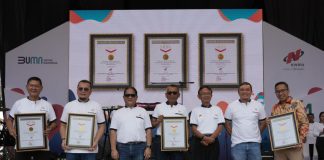 rekor dunia indonesia muri untuk pt hotel indonesia natour