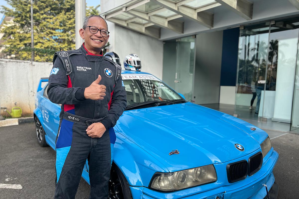 BMW Certified Driver Trainer, Gerry Nasution