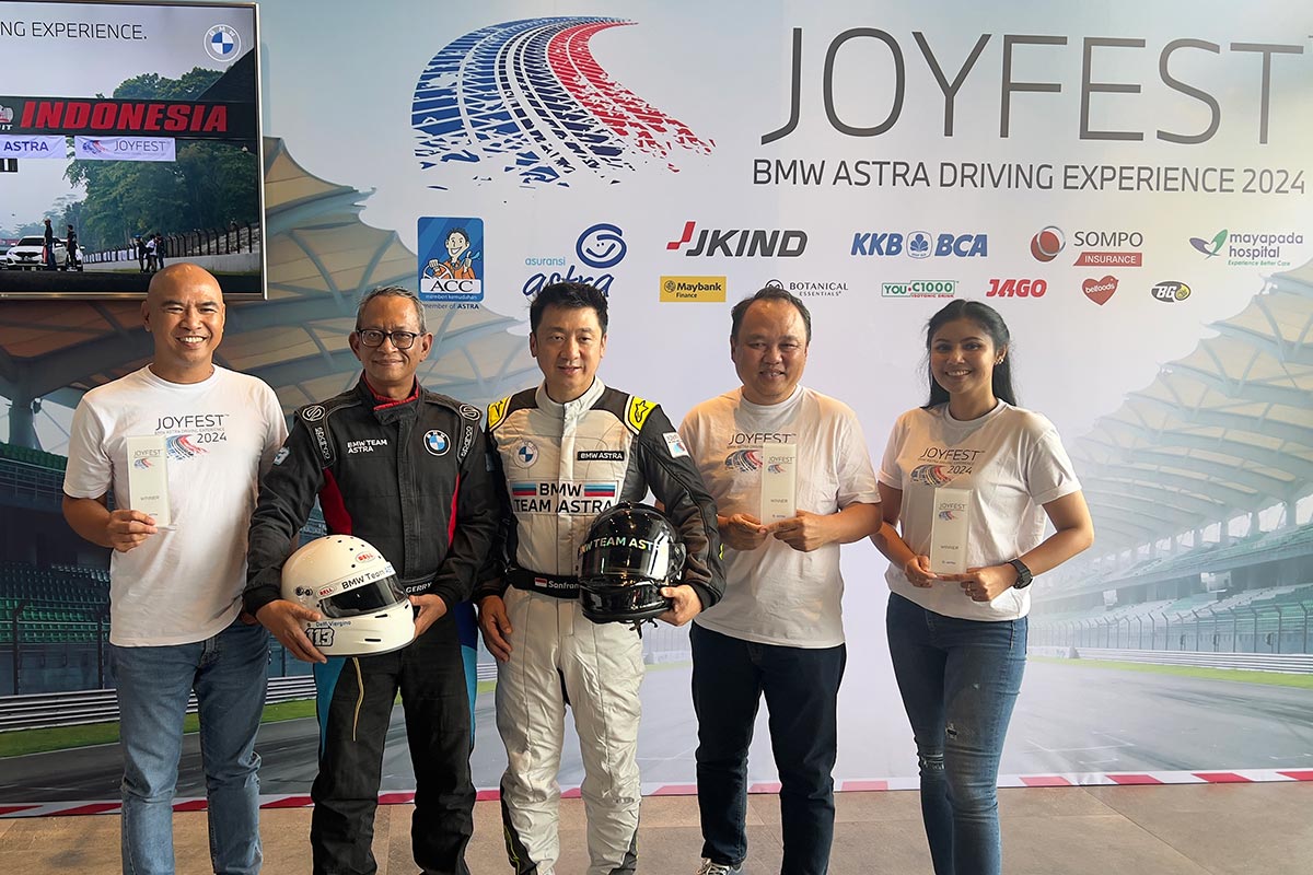 konferensi pers Joyfest: BMW Astra Driving Experience 2024, Rabu (15/5/2024).