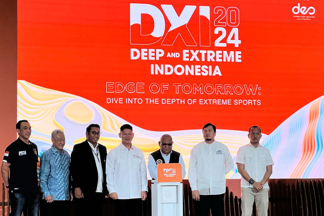 Opening Ceremony Deep and Extreme Indonesia 2024 di Jakarta Conventions Centre (JCC) Senayan, Jakarta Pusat, Kamis (30/5/2024)