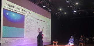 Laura Prinsloo Bangun, Focal Point Jakarta City of Literature, memberikan paparan yang mengungkap proses pemilihan Jakarta sebagai Kota Sastra Dunia oleh UNESCO dan manfaat yang telah diperoleh kota ini sejak dianugerahi status tersebut.