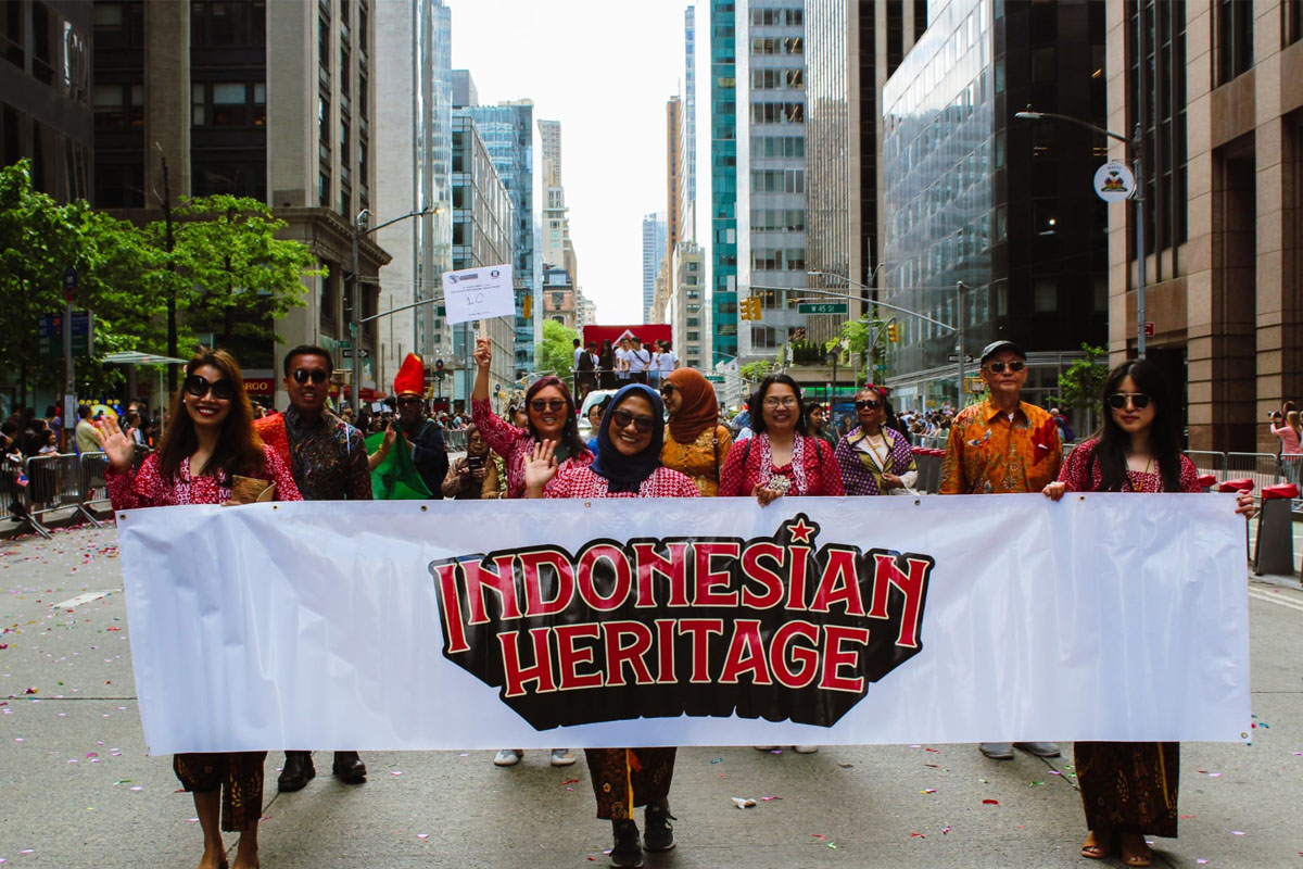 Parade Indonesia ke 2 ini didukung oleh Kantor Konsulat Republik Indonesia New York, Lumitive First serta Suntoso Law New York Foto: Courtesy @ipnyc