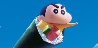 "New Dimension! Crayon Shinchan The Movie: Battle of Supernatural Powers ~Flying Sushi~