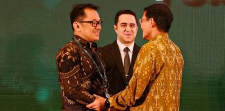 Hanug Bramantyo dan Sandiaga Uno