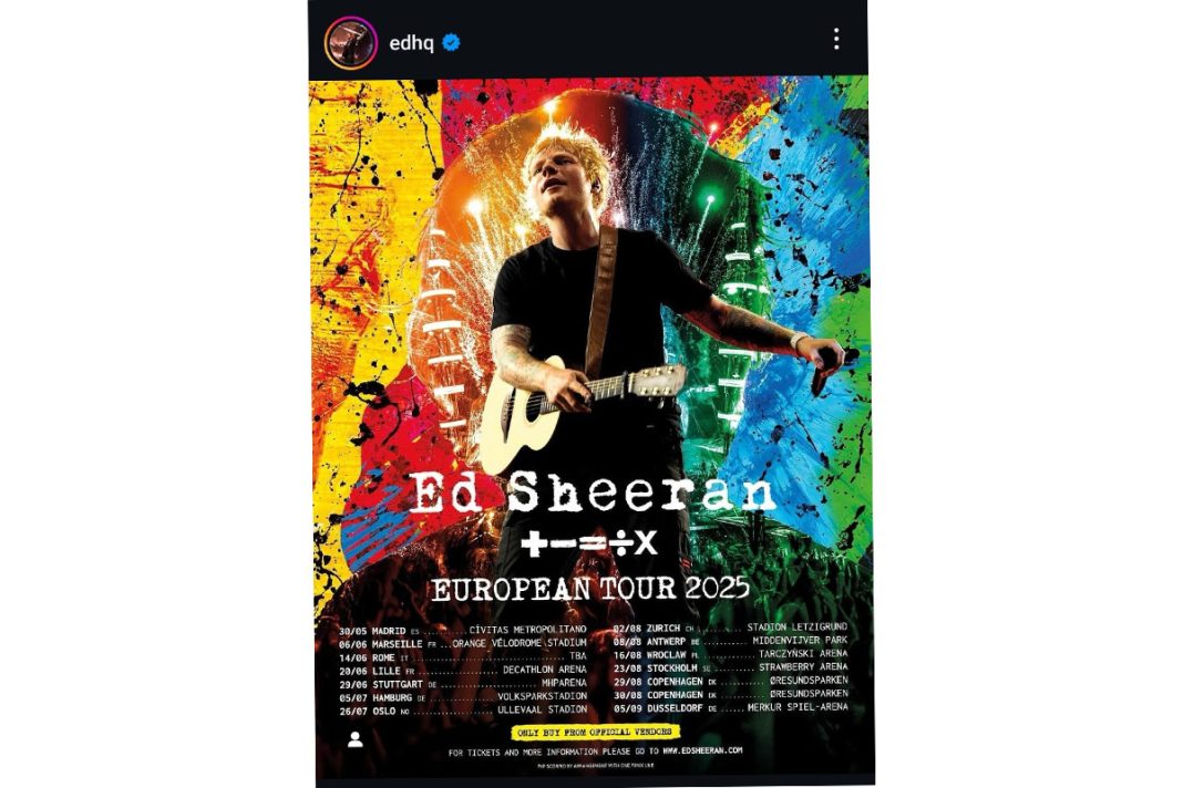 e lyer konser ed sheeran