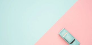 pink dann biru