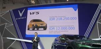 VinFast menawarkan harga spesial untuk SUV listrik VF e34 dan VF 5 di GIIAS 2024, memberikan kesempatan kepada pelanggan untuk mendapatkan kendaraan listrik berkualitas dengan penawaran menarik dan test drive eksklusif