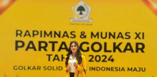 Cania Sunny Manurung Rapimnas Partai Golkar