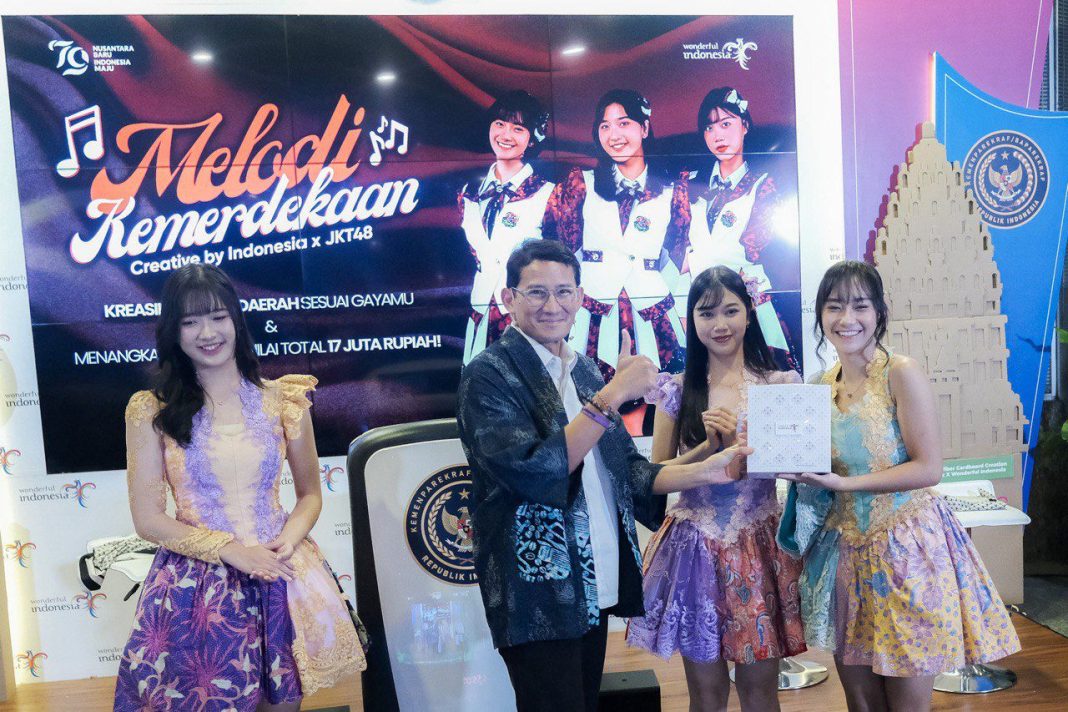 jkt48 digandeng kemenprekraf sukseskan melodi kemerdekaan 2024