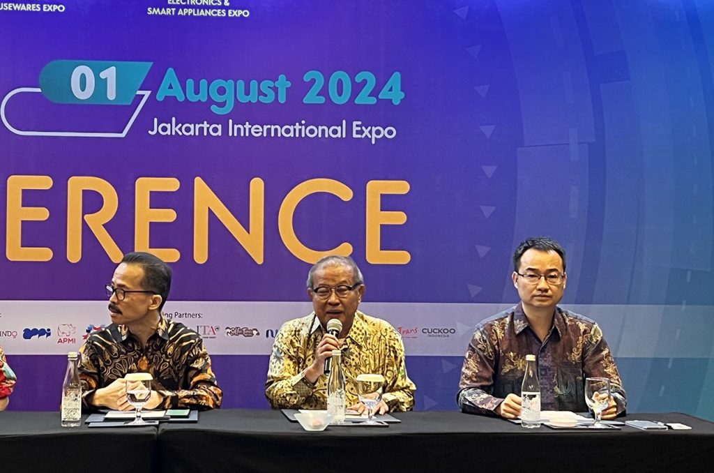 Konferensi Pers IBTE, IGHE, dan IEAE 2024 di Double Tree by Hilton Kemayoran Jakarta