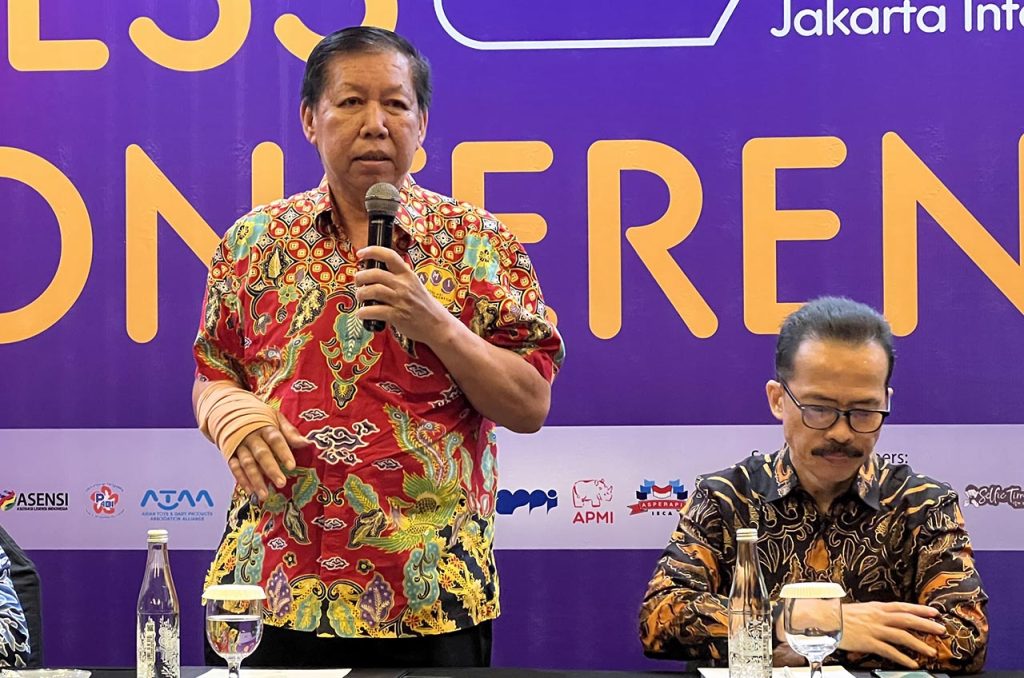 Konferensi Pers IBTE, IGHE, dan IEAE 2024 di Double Tree by Hilton Kemayoran Jakarta