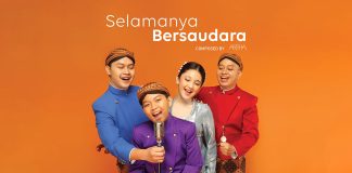 Arsha Composer bersama Naufal Fawwaz, Khayru Rafi, dan Pinky Awahita meluncuran lagu "Selamanya Bersaudara".