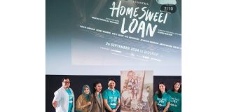konferensi pers film home sweet loan i di kawasan epicentrum, jakarta selatan