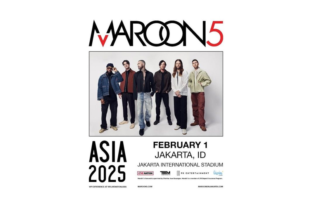 maron 5 konser di jakarta 2025