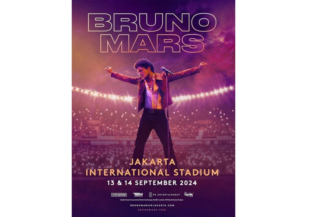 poster konser bruno mars di jakarta