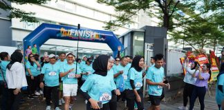 650 Peserta Fun Run 5K dari RSKB Columbia Asia Pulomas Memulai Acara