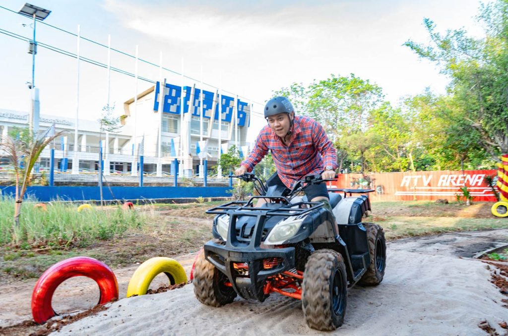 Mercure Convention Center Ancol menambah fasilitas permainan baru yaitu ATV Arena