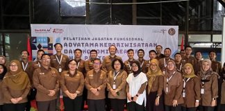 pelatihan jabatan fungsional adyatama kepariwisataan dan ekraf di ciwidey bandung