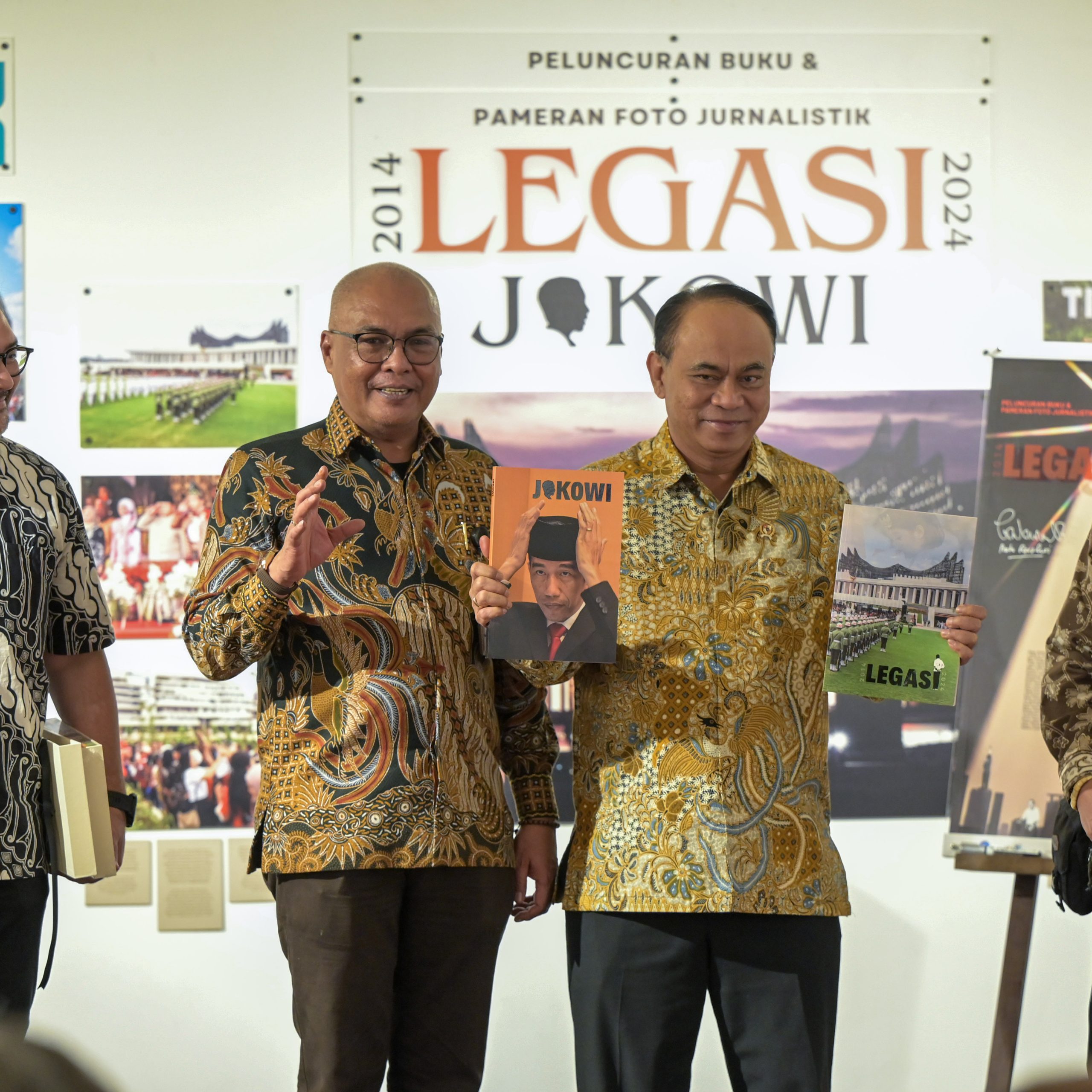 pembukaan pameran foto jokowi,i 10 oktober 2024