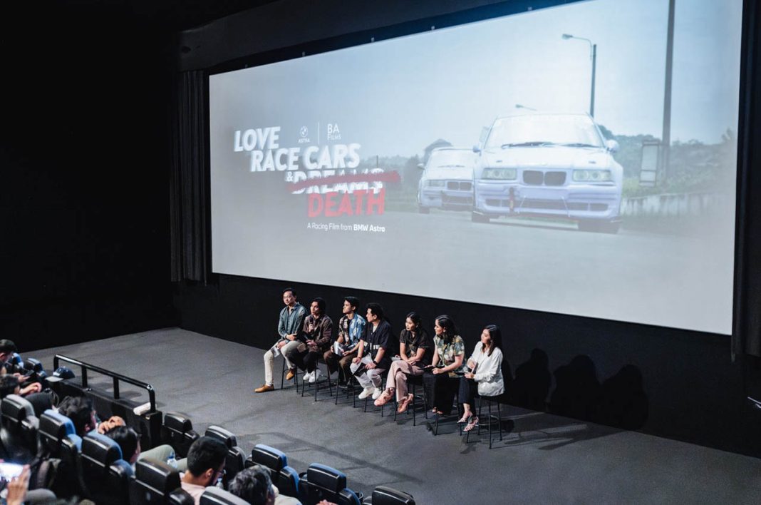 Press Screening Film Love, Race Cars, & Death