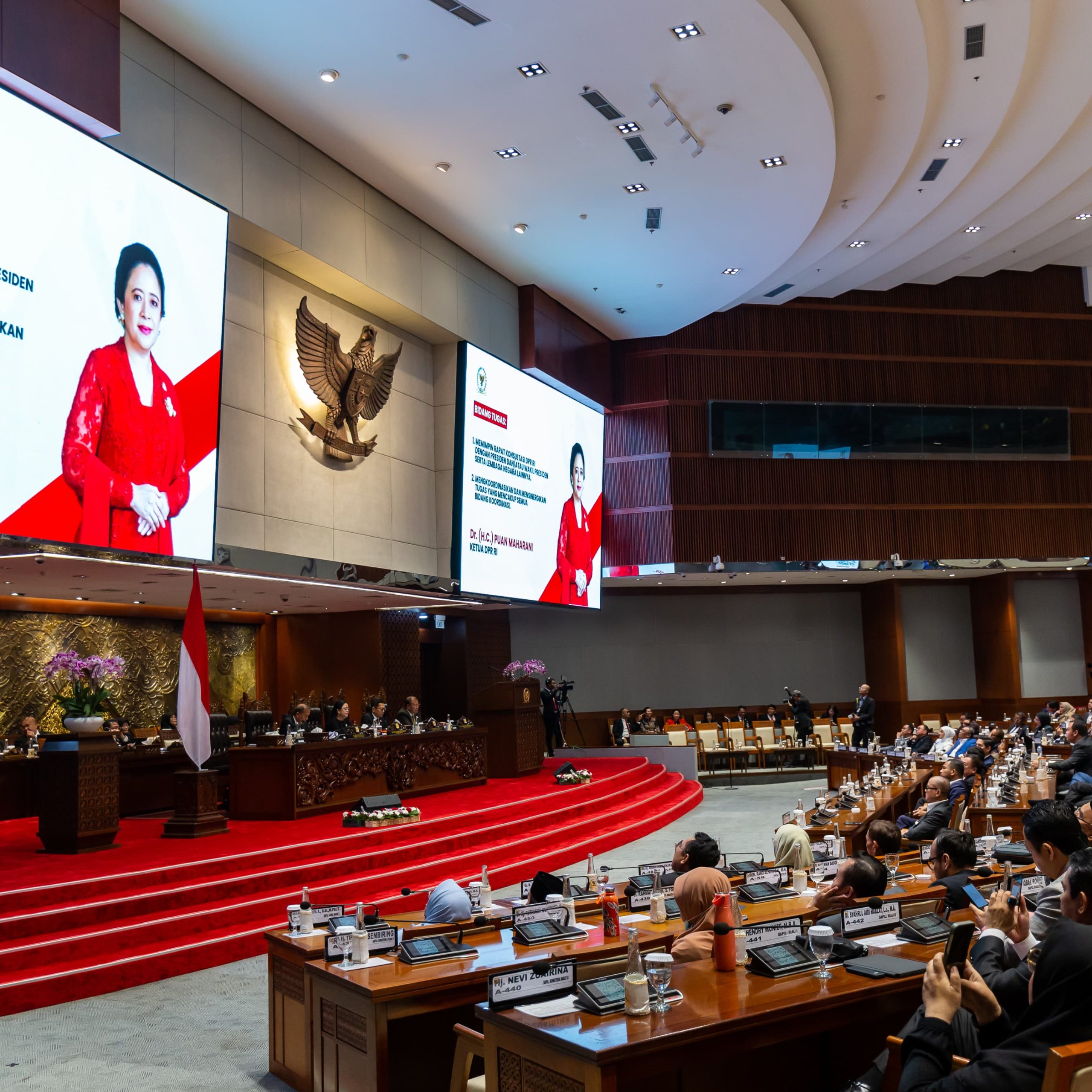 rapat paripurna dpr ri penetapan komposisi alat kelengkapan dewan (akd)