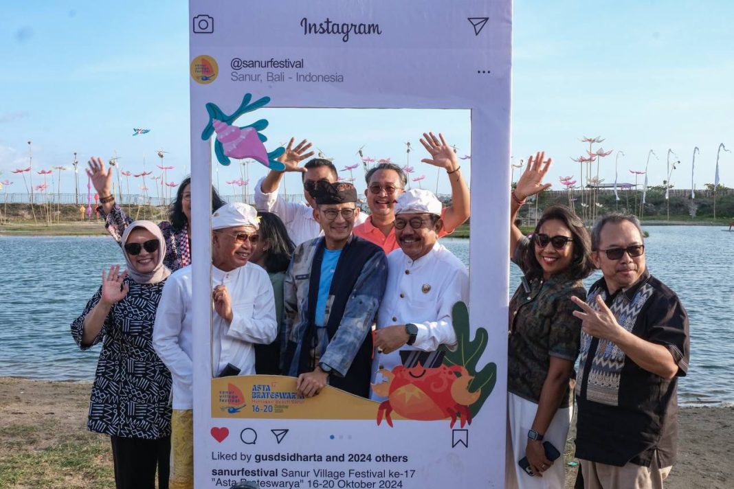 sandiaga berharap industri pariwisata bali terus berinovasi dan beradaptasi menghadapi tantangan global