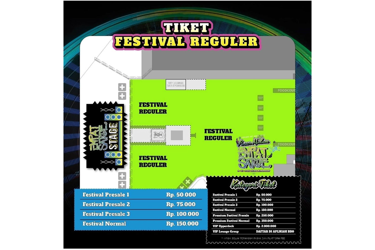 harga tiket slak 41 tahun