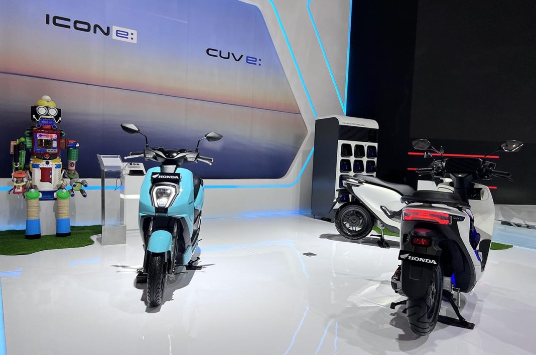 Lini Produk Motor Listrik terbaru Honda, Honda ICON e: dan Honda CUV e: