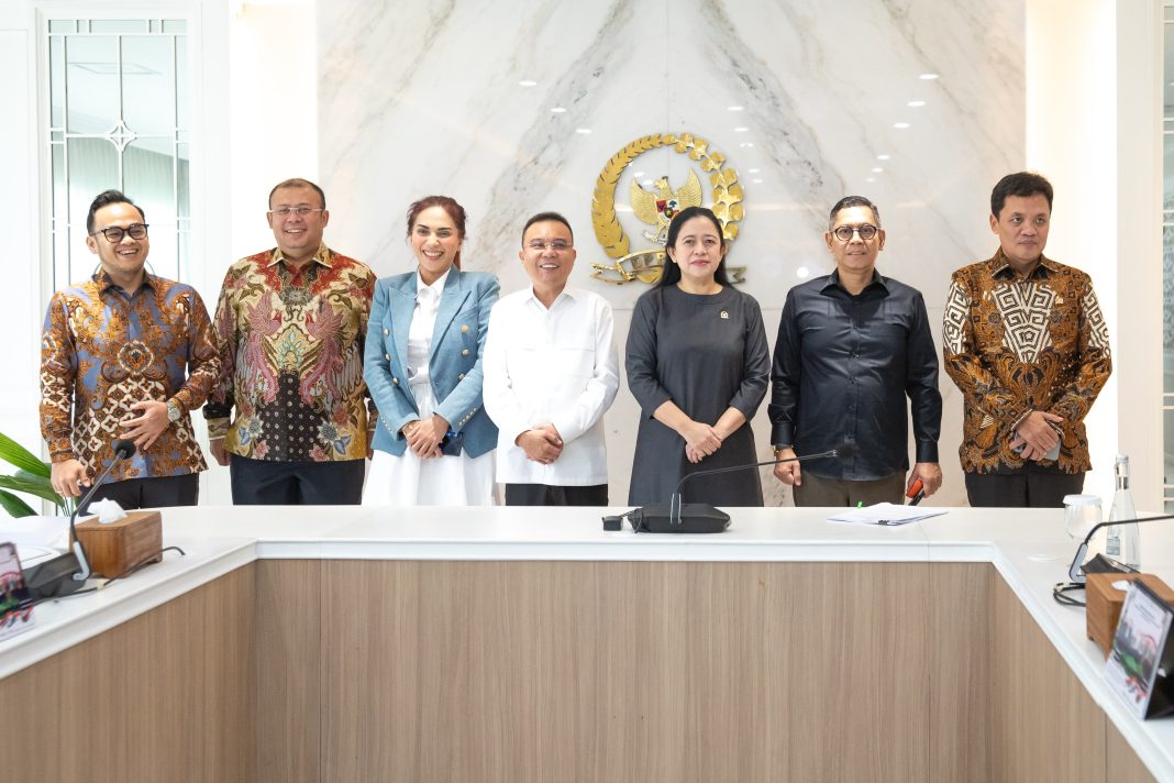 ketua dpr ri puan maharani memimpin rapat persiapan tan (fit and proper test) calon pimpinan (capim) kpk