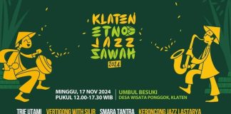 poster acara klaten erno jazz sawah 2024