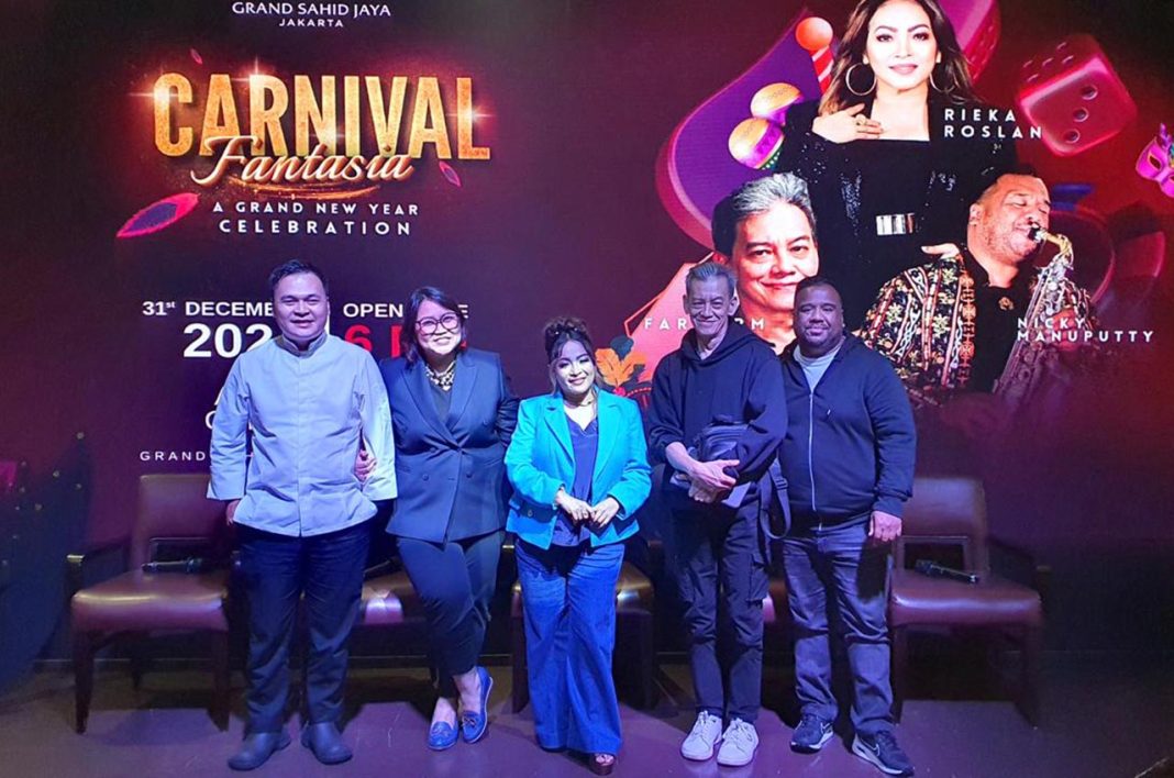 grand sahid jaya jakarta sambut tahun baru dengan carnival fantasia celebration 2025