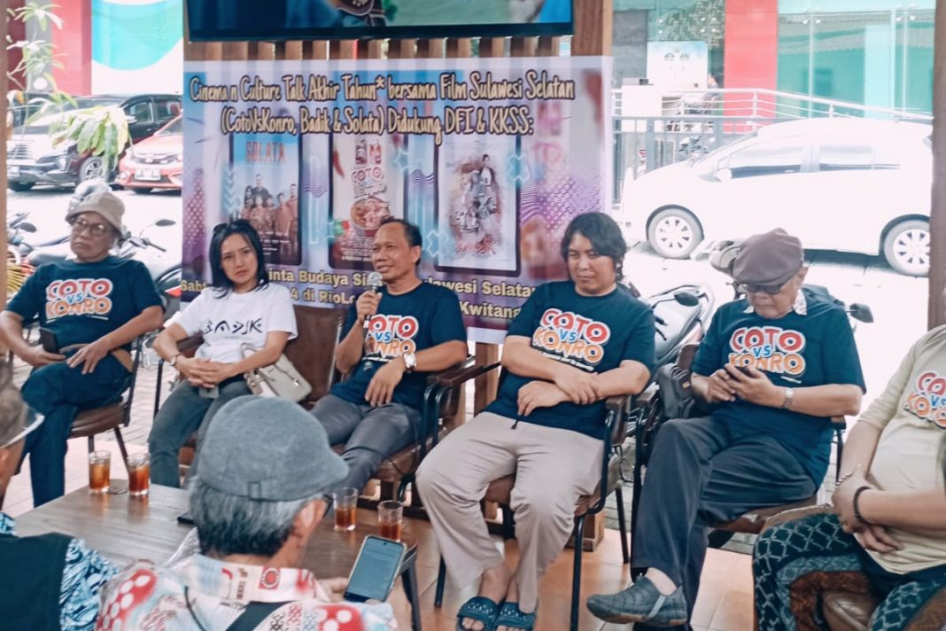 promosi tiga film bugis makassar di balik talk show akhir tahun dfi bareng kkss