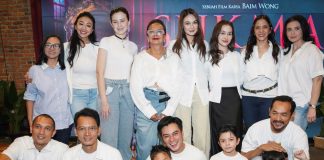 baim wong bersama para pemain film sukma