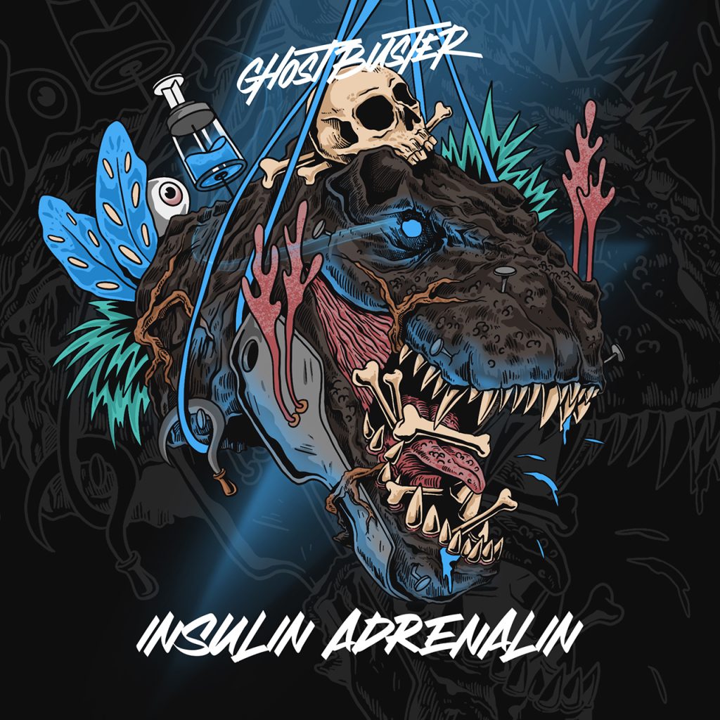 ghostbuster album insulin adrenalin artwork