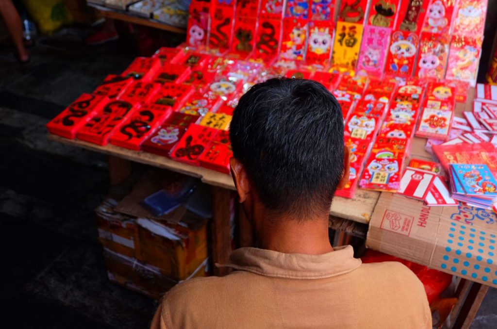 Jelang Imlek 2576 di Pasar Glodok