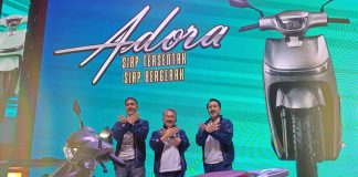 peluncuran motor listrik adora 02